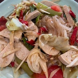 ตำเส้นเล็กหมูยอ