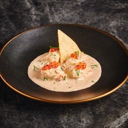 เนื้อปูซอสครีมสไปร์ซี่คานิ