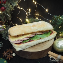 Ham Cheddar Cranberry Melt Sandwich