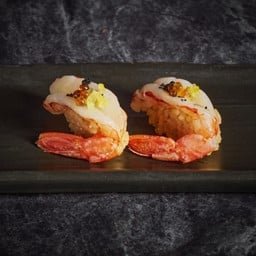 ซูชิกุ้งหวานยักษ์ยูซุ ( 2 คำ )