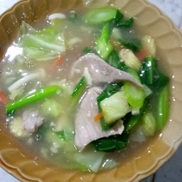 ราดหน้าหมูหมัก