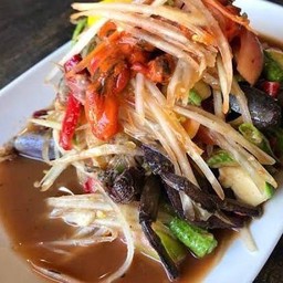 ตำปูปลาร้าหอยดอง