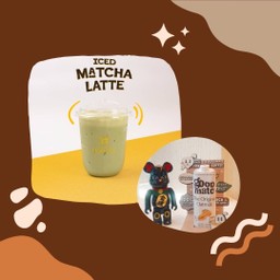 ICED MATCHA LATTE (Oatmilk)