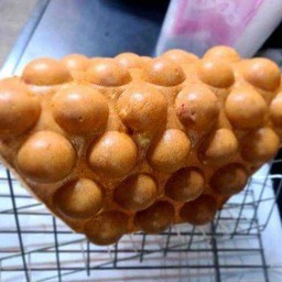 วาฟเฟิล ฮ่องกง ใส้ ชีส ช๊อกชิบ ข้าวโพด
