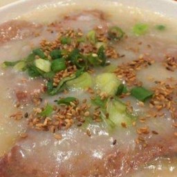 โจ๊กหมูสับ ตับหมู