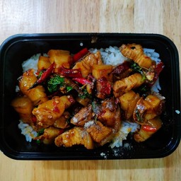 กะเพราหมู3ชั้น New!!!!