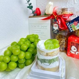 เค้กไซมัสแคทช็อตเค้ก Shine Muscat shortcake