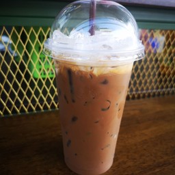 กาแฟโบราณ นมสด