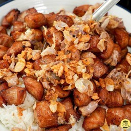 คอหมูทอด