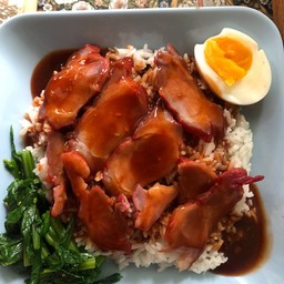 ข้าวหมูแดง