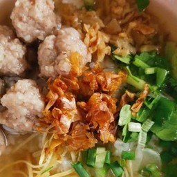 ข้าวต้มหมูสับปั้นก้อน