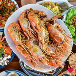 ุกุ้งเผา ครึ่งโล