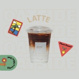 Iced Latte x Oatside ลาเต้เย็นโอ็ตมิลค์