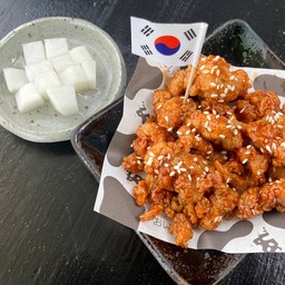 ไก่ป็อปซอสเกาหลี(เผ็ด)