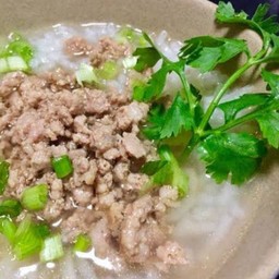 ข้าวต้มหมูสับรวน