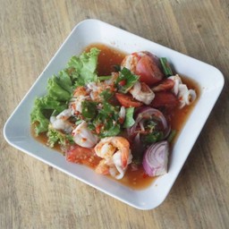 ยำวุ้นเส้นทะเล