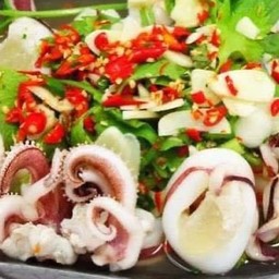 ยำหมึกมะนาว