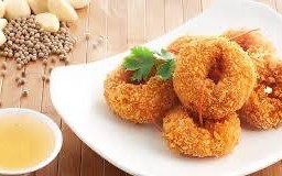 Deep Fried Shrimp  Cake