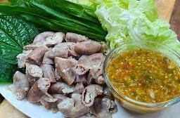 ลวกจิ้มไส้อ่อน