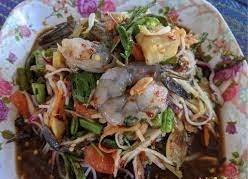 ตำป่ากุ้งสด