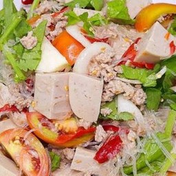 ยำวุ้นเส้นหมูยอ