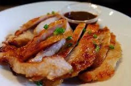 Grilled pork neck