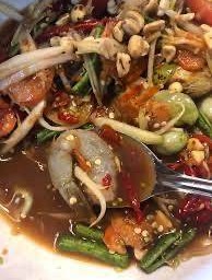 ตำโคราชกุ้งสด