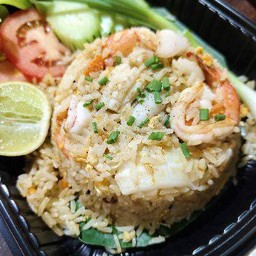 ข้าวผัดรวมมิตรทะเลล้วน(เล็ก)