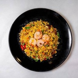 ข้าวผัดกุ้ง ซอส XO