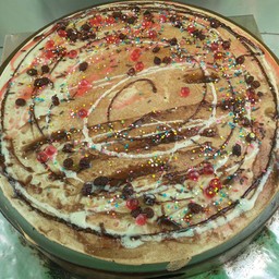 ช็อกโกแลต+ลูกเกด+เรนโบว์