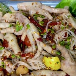 ตำซั่วตีนไก่