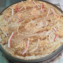 ไข่+พริกเผา+หมูหยอง+ปูอัด