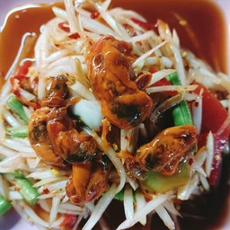 ตำหอยดอง