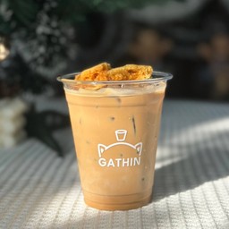 Honeycomb latte