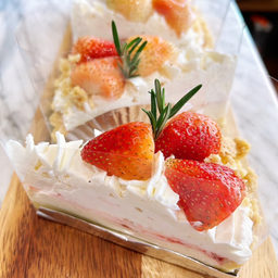 Strawberry Custard tart