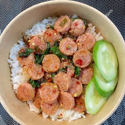 กะเพราแหนม