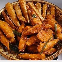 Fried Banana and Fried Sweet Potato