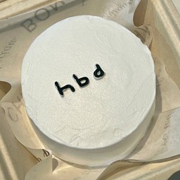 hbd Mini Box cake