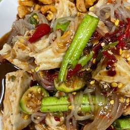 ตำเส้นเล็กหมูยอญวน