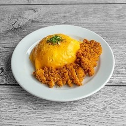 ข้าวไข่ข้นชีสส..ไก่กรอบ