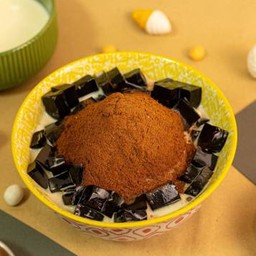 เฉาก๊วยนมสดภูเขาไฟ