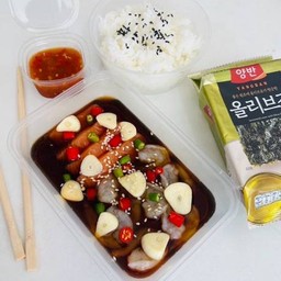 ทูโทน แซลมอน+กุ้ง (ชุดพร้อมทาน)