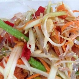 ตำเส้นแก้วแบบตำไทย