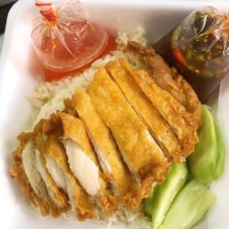 ข้าวมันไก่ทอด ธรรมดา