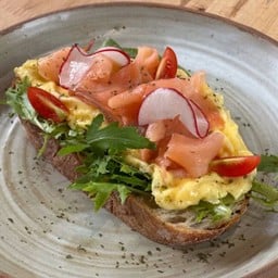 Smoked Salmon On Toast