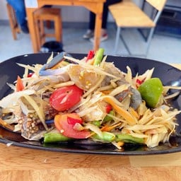 ตำปูม้ากุ้งสด