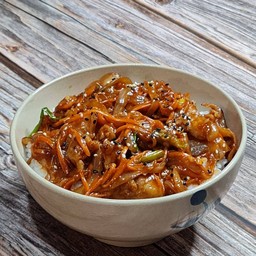 หมูสามชั้นผัดซอสเกาหลี