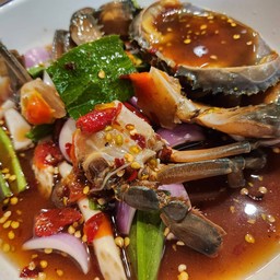 ยำปูไข่ดอง S