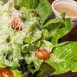 สลัดผักออร์แกนิค น้ำสลัดงาคั่วญี่ปุ่น