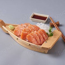 แซลมอนซาซิมิ 180 กรัม (14-15ชิ้น)